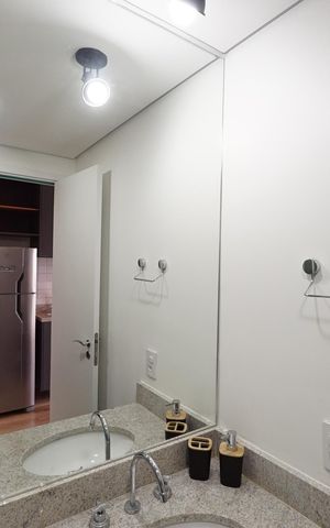 Studio para alugar com 24m², 1 quarto e sem vagaBanheiro