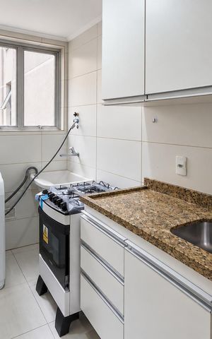 Apartamento para alugar com 42m², 2 quartos e sem vaga Apartamento para alugar com 42m², 2 quartos e sem vagaCozinha