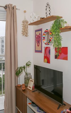 Apartamento à venda com 30m², 1 quarto e sem vaga Apartamento à venda com 30m², 1 quarto e sem vagaSala