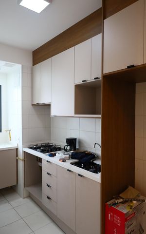 Apartamento para alugar com 55m², 2 quartos e 1 vagaCozinha e Área de Serviço
