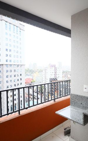 Apartamento para alugar com 55m², 2 quartos e 1 vagaVaranda