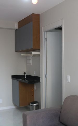 Apartamento para alugar com 27m², 1 quarto e sem vagaSala
