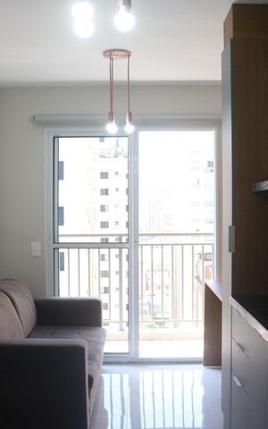 Apartamento para alugar com 27m², 1 quarto e sem vagaSala