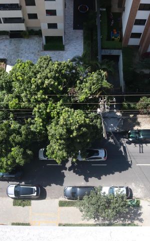 Apartamento para alugar com 27m², 1 quarto e sem vagaVista da varanda da sala