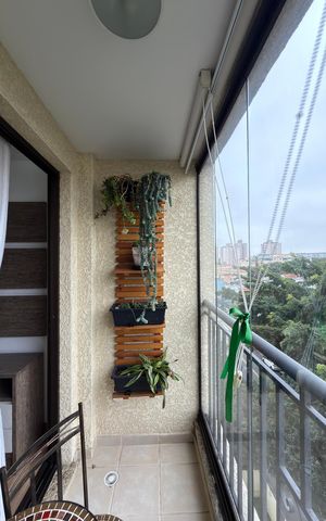Apartamento para alugar com 66m², 2 quartos e 1 vaga Apartamento para alugar com 66m², 2 quartos e 1 vagaSala Sacada