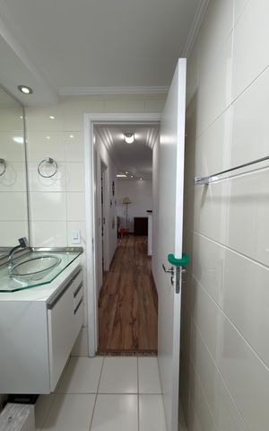 Apartamento para alugar com 66m², 2 quartos e 1 vaga Apartamento para alugar com 66m², 2 quartos e 1 vagaBanheiro Social