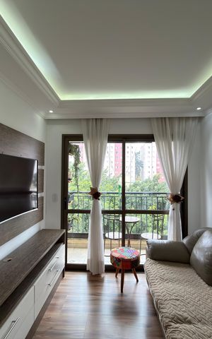 Apartamento para alugar com 66m², 2 quartos e 1 vaga Apartamento para alugar com 66m², 2 quartos e 1 vagaSala