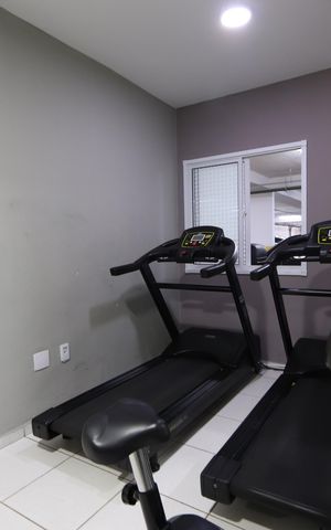 Apartamento para alugar com 28m², 2 quartos e 1 vagaÁrea comum - Academia