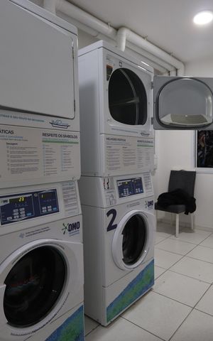 Apartamento para alugar com 28m², 2 quartos e 1 vagaÁrea comum - Lavanderia Coletiva