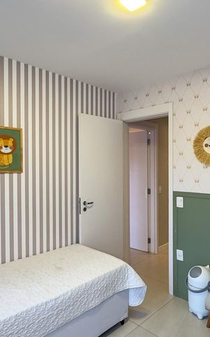 Apartamento à venda com 125m², 3 quartos e 2 vagas Apartamento à venda com 125m², 3 quartos e 2 vagasSuíte 2