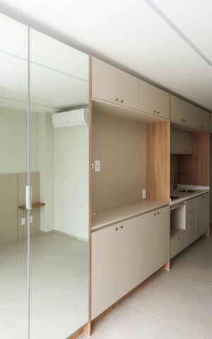 Studio para alugar com 25m², 1 quarto e sem vagaStudio