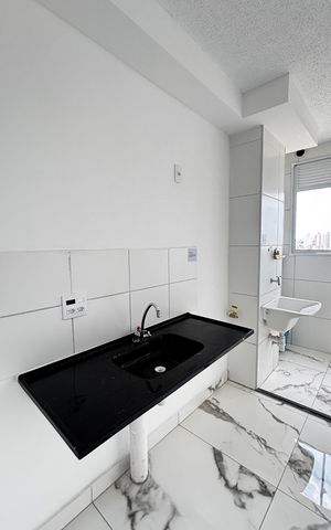 Apartamento para alugar com 38m², 2 quartos e sem vagaCozinha e Área de Serviço