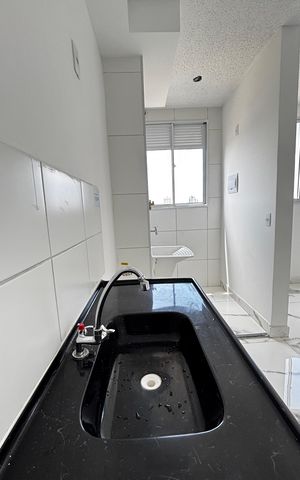 Apartamento para alugar com 38m², 2 quartos e sem vagaCozinha e Área de Serviço