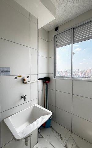 Apartamento para alugar com 38m², 2 quartos e sem vagaCozinha e Área de Serviço