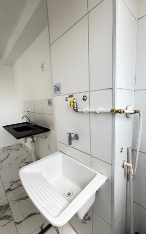 Apartamento para alugar com 38m², 2 quartos e sem vagaCozinha e Área de Serviço