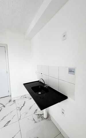 Apartamento para alugar com 38m², 2 quartos e sem vagaCozinha e Área de Serviço