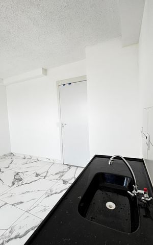 Apartamento para alugar com 38m², 2 quartos e sem vagaCozinha e Área de Serviço