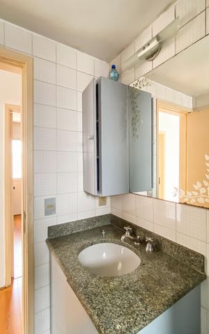 Apartamento à venda com 48m², 2 quartos e 1 vagaBanheiro 