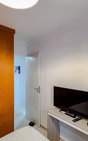 Apartamento à venda com 63m², 3 quartos e 1 vagaQuarto 3