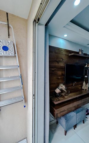 Apartamento à venda com 63m², 3 quartos e 1 vagaVaranda