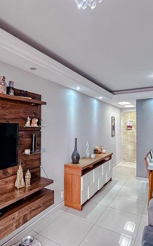 Apartamento à venda com 63m², 3 quartos e 1 vagaSala