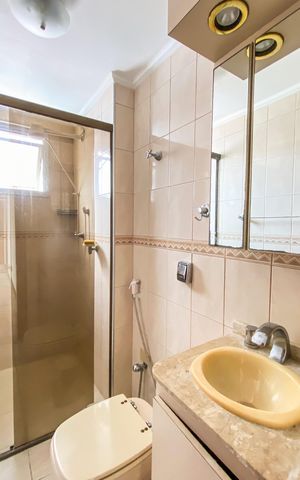 Apartamento para alugar com 70m², 2 quartos e 2 vagas Apartamento para alugar com 70m², 2 quartos e 2 vagasBanheiro Social