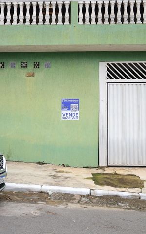 Casa à venda com 120m², 3 quartos e 2 vagasPlaca GRANDE instalada no portão do imóvel, dia 23.09.26 - Código da placa: KYET-236