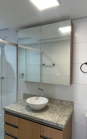 Studio para alugar com 55m², 1 quarto e sem vagaBanheiro