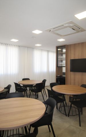 Apartamento para alugar com 45m², 0 quarto e 1 vagaÁrea comum - Salão de festas