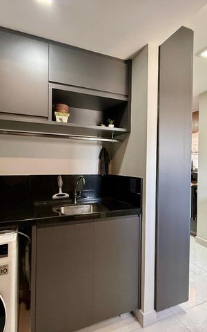 Apartamento à venda com 85m², 2 quartos e 2 vagas Apartamento à venda com 85m², 2 quartos e 2 vagasÁrea de Serviço