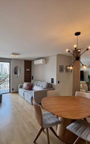 Apartamento à venda com 85m², 2 quartos e 2 vagas Apartamento à venda com 85m², 2 quartos e 2 vagasSala