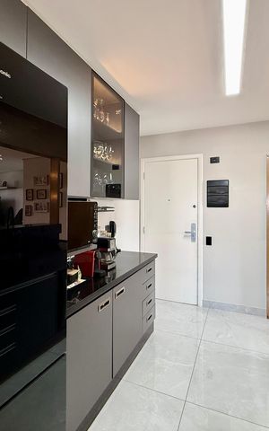 Apartamento à venda com 85m², 2 quartos e 2 vagas Apartamento à venda com 85m², 2 quartos e 2 vagasCozinha