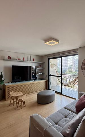 Apartamento à venda com 85m², 2 quartos e 2 vagas Apartamento à venda com 85m², 2 quartos e 2 vagasSala