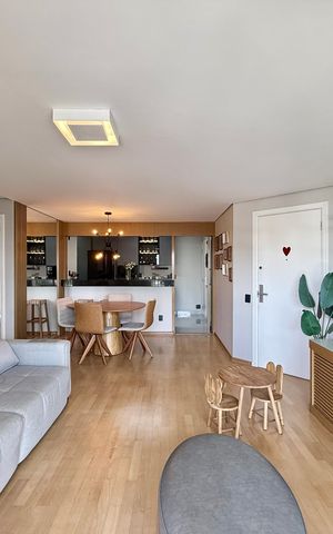 Apartamento à venda com 85m², 2 quartos e 2 vagas Apartamento à venda com 85m², 2 quartos e 2 vagasSala