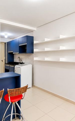 Studio para alugar com 27m², 1 quarto e sem vaga Studio para alugar com 27m², 1 quarto e sem vagaStudio