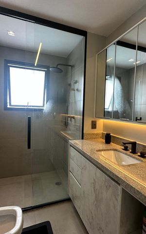 Apartamento à venda com 120m², 3 quartos e 2 vagas Apartamento à venda com 120m², 3 quartos e 2 vagasBanheiro da Suíte 3