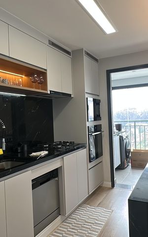 Apartamento à venda com 120m², 3 quartos e 2 vagas Apartamento à venda com 120m², 3 quartos e 2 vagasCozinha