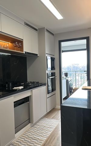Apartamento à venda com 120m², 3 quartos e 2 vagas Apartamento à venda com 120m², 3 quartos e 2 vagasCozinha