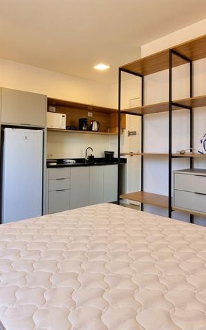 Apartamento para alugar com 21m², 1 quarto e sem vagaQuarto/Sala