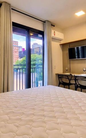 Apartamento para alugar com 21m², 1 quarto e sem vagaQuarto/Sala