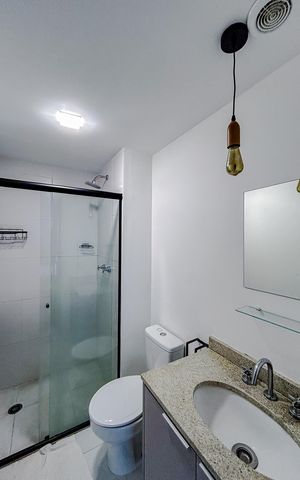 Studio para alugar com 25m², 1 quarto e sem vagaBanheiro