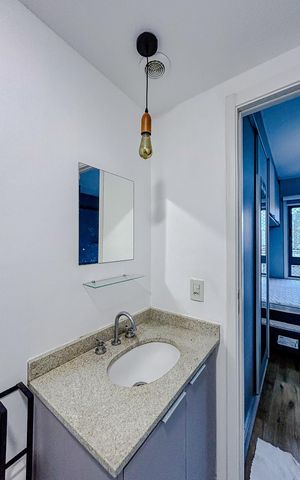 Studio para alugar com 25m², 1 quarto e sem vagaBanheiro