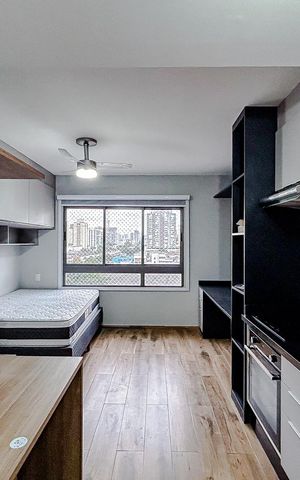 Studio para alugar com 25m², 1 quarto e sem vagaCozinha