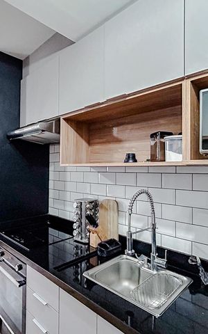 Studio para alugar com 25m², 1 quarto e sem vagaCozinha