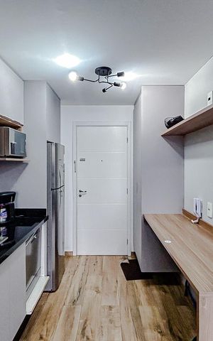 Studio para alugar com 25m², 1 quarto e sem vagaCozinha