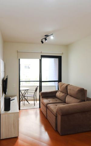 Apartamento para alugar com 40m², 1 quarto e 1 vagaSala