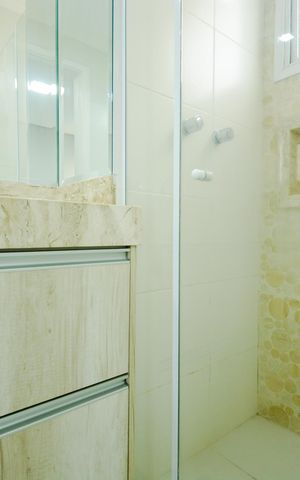Apartamento para alugar com 82m², 3 quartos e 2 vagasBanheiro da Suíte
