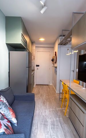 Studio para alugar com 25m², 1 quarto e sem vaga