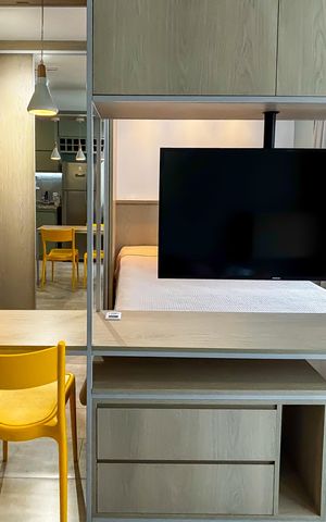 Studio para alugar com 25m², 1 quarto e sem vaga