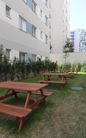 Apartamento para alugar com 35m², 2 quartos e sem vagaÁrea comum - Piquenique